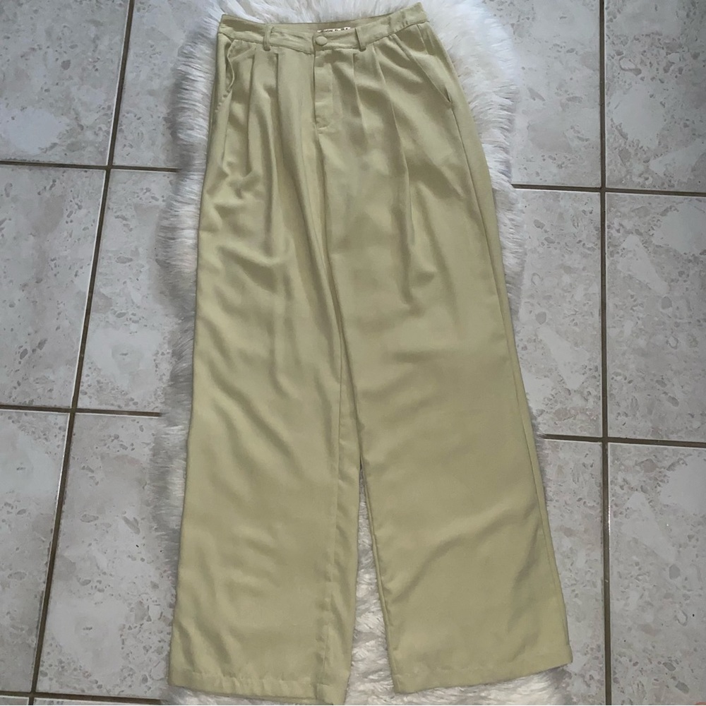 Bailey Rose Light Green Pants